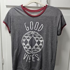Tribal boho Good vibes tee shirt short sleeve